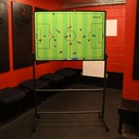 Precision Large Freestanding Football Tactics Board