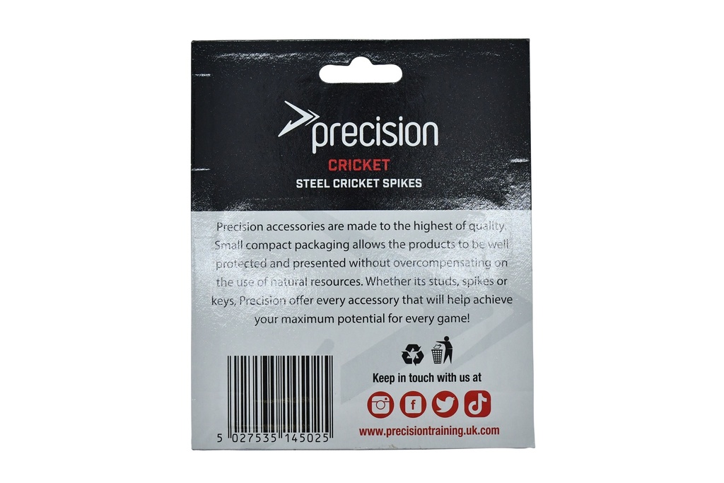 Precision Steel Cricket Spikes (Single) | Reydon Group Plc