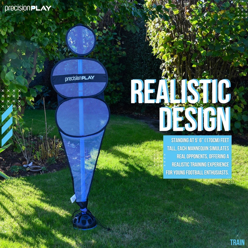 PrecisionPLAY "Pop Up" Mannequin Set (Set of 3)