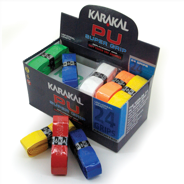 Karakal Coloured PU Super Grip (Pack of 24)