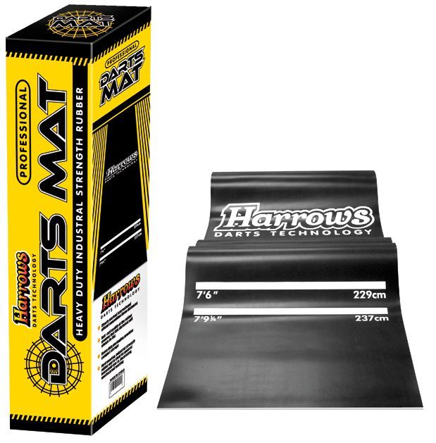 Harrows Pro Rubber Darts Mat 300x65cm