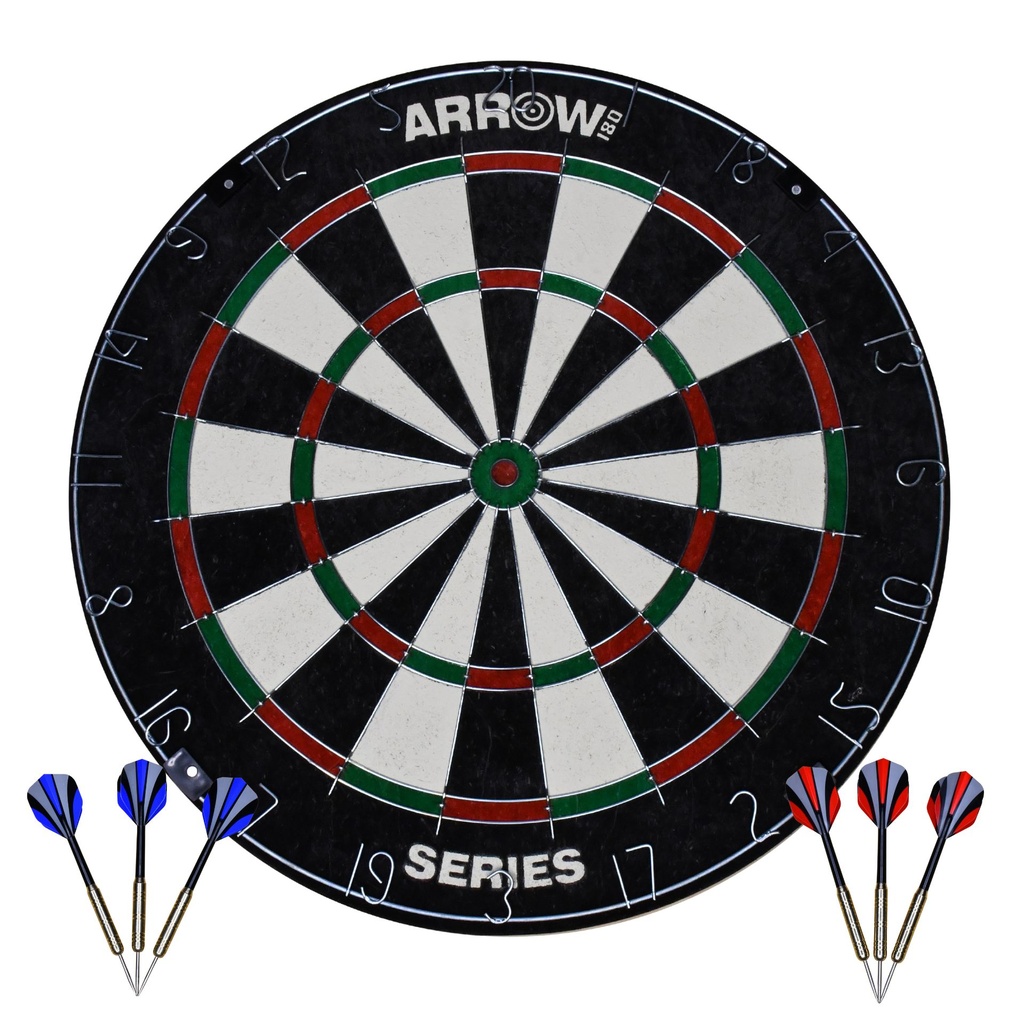 Arrow180 Bristle Dartboard Set