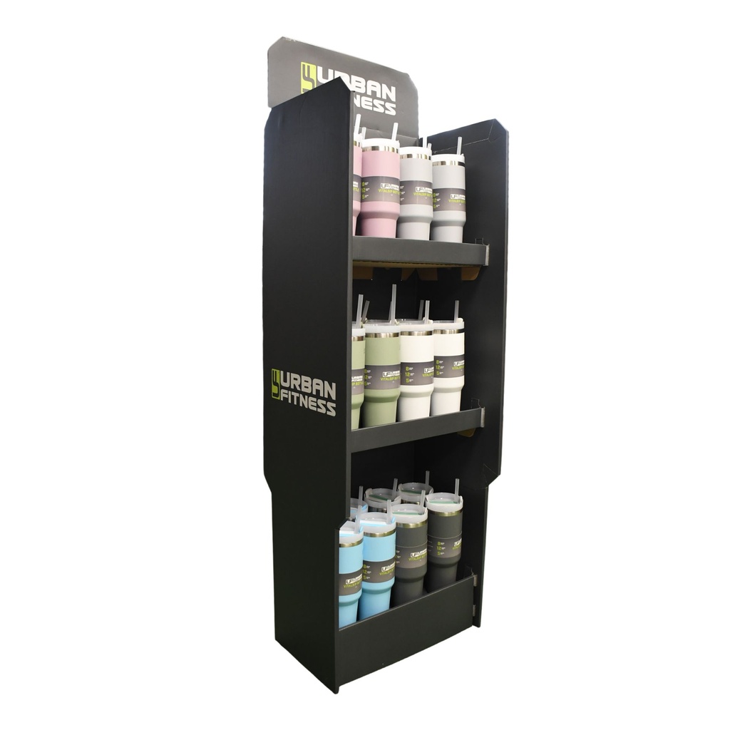 Urban Fitness POS Cardboard FSDU (Stand Only)