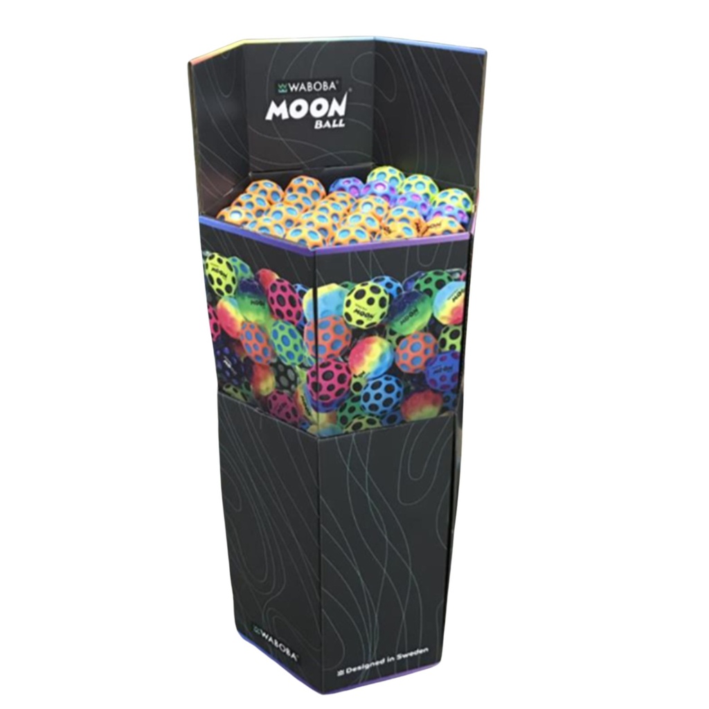 Waboba Hexagon Cardboard Dumpbin