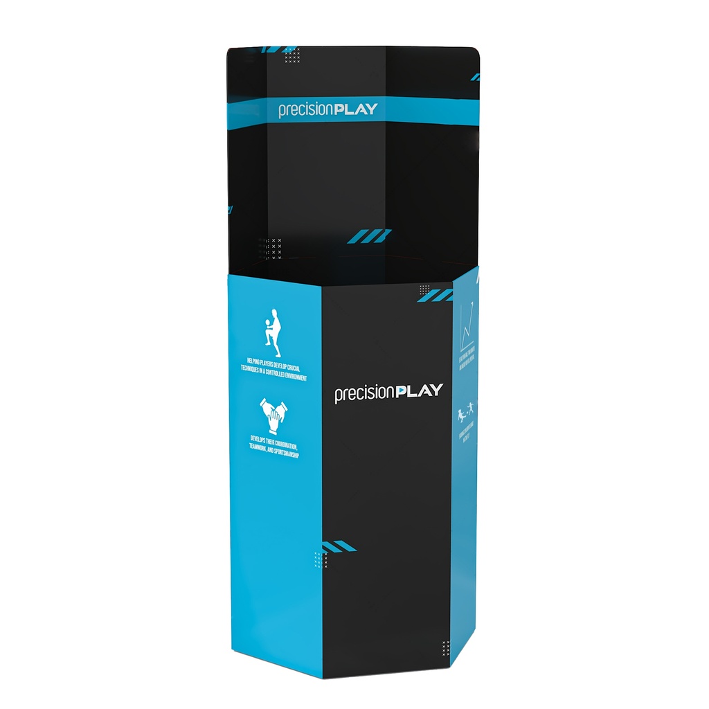 PrecisionPLAY POS Hex Ball Bin