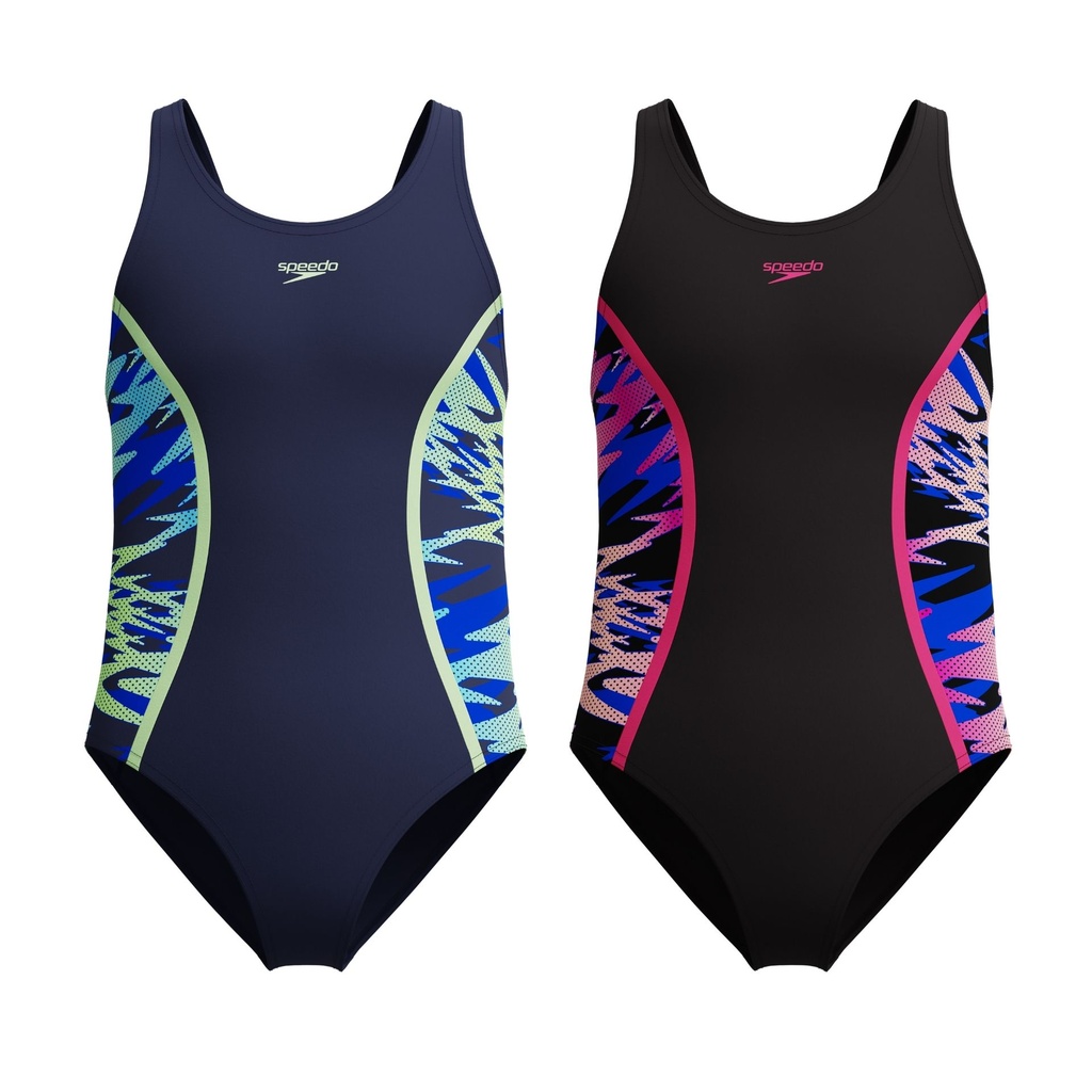Speedo Hyperboom Splice Muscleback Teen Swimsuit