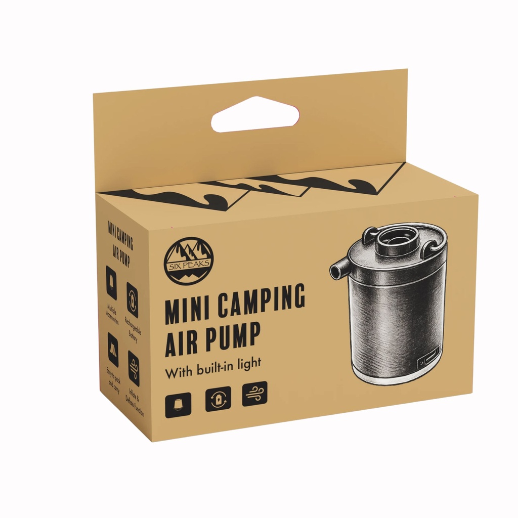 Six Peaks Mini Camping Air Pump