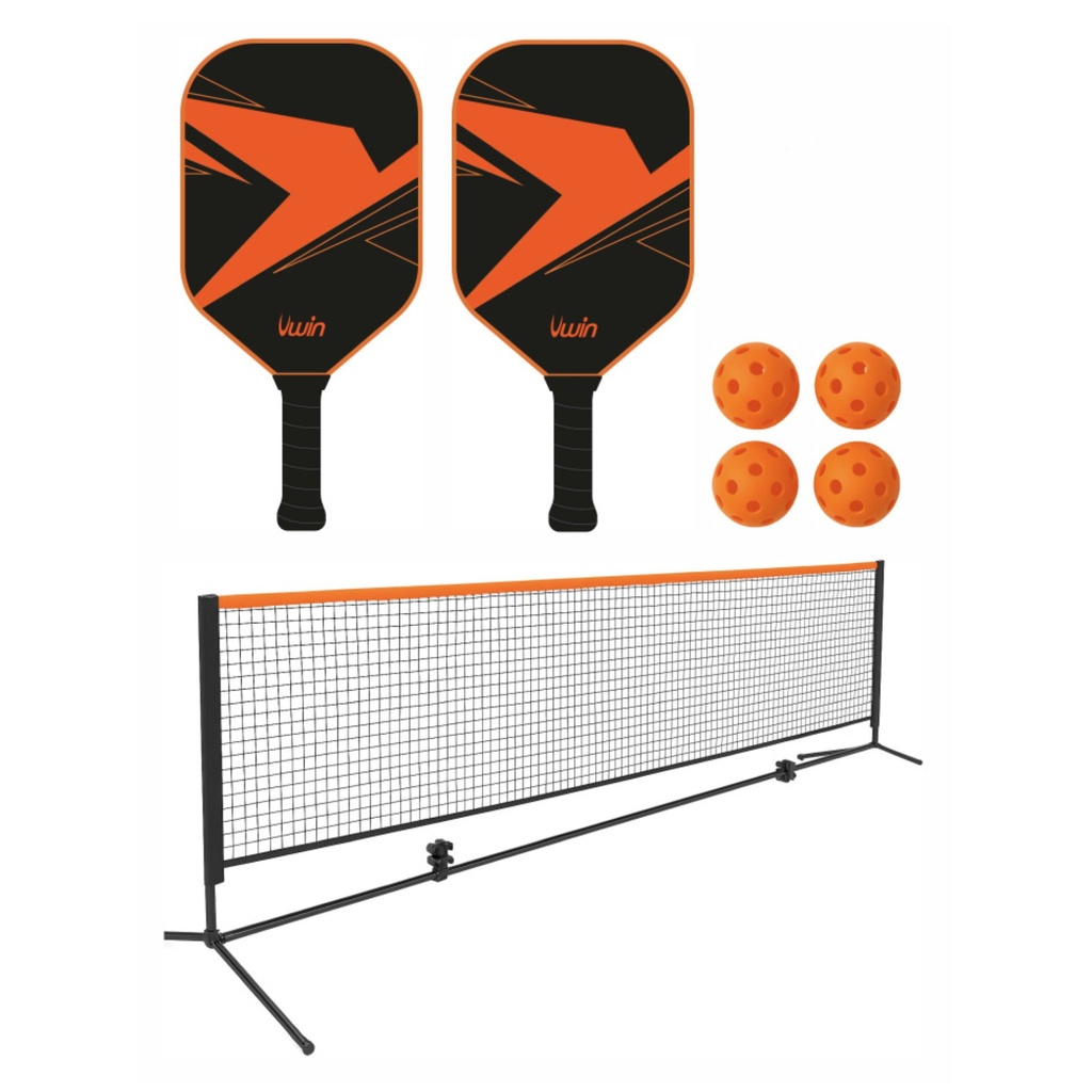 Uwin Pickleball 2 Player Paddles Set With Net
