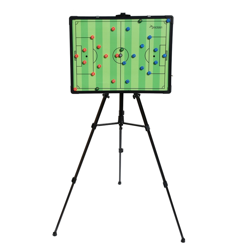 Precision Double-sided Football Pitch Tactics Board With Stand