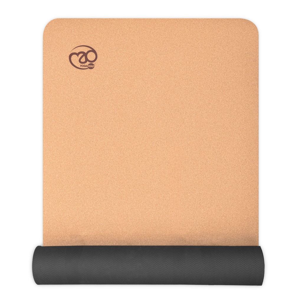Fitness Mad Horizon Cork Yoga Mat 4mm