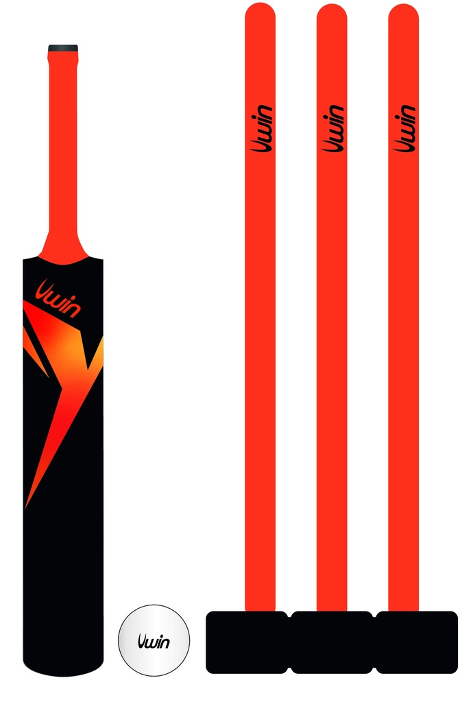 Uwin Plastic Cricket Set