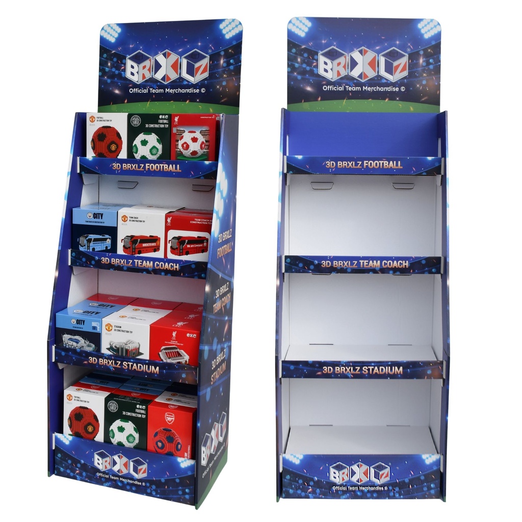 BRXLZ Team Merchandise POS Stand