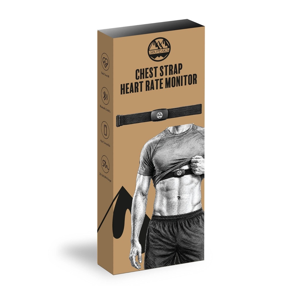 Six Peaks Chest Strap Heart Rate Monitor