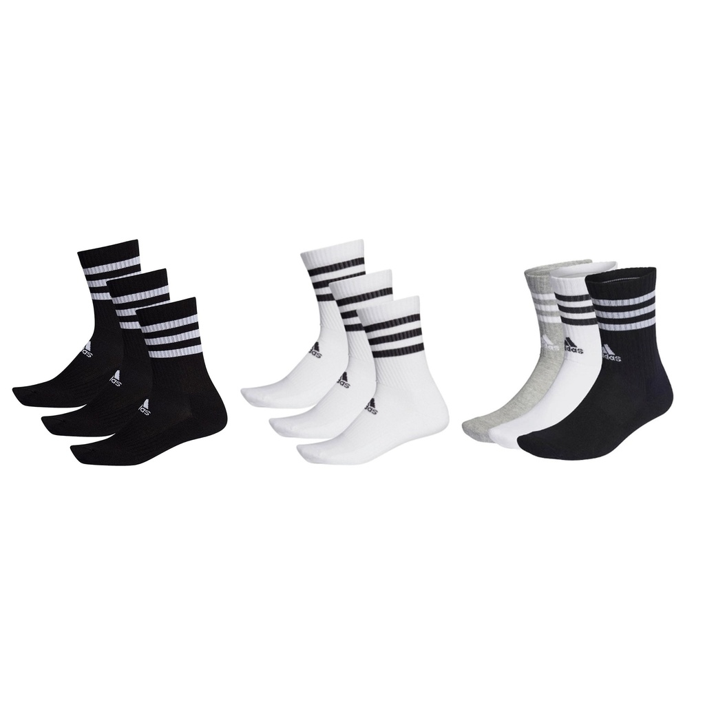 Adidas Cushion Crew Sock 3 Pack